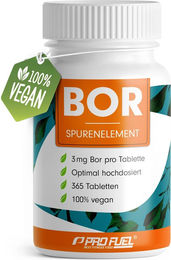 ProFuel Bor Tabletten mit 3 mg Bor, 365 Stück – Bild 1 von 3