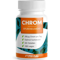 Produktbild von ProFuel Chrom Picolinat Tabletten mit 200 mcg Chrom 365 Stück