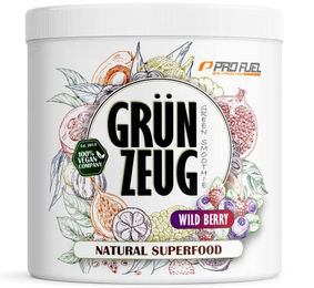 ProFuel GRÜNZEUG Superfood Drink Pulver Wild Berry 300g vegan – Bild 1 von 3