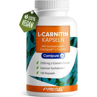 Produktbild von ProFuel L-Carnitin hochdosiert vegan 150 Kapseln