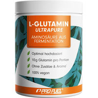 Produktbild von ProFuel L-Glutamin Pulver vegan ohne Zusatzstoffe 500 g