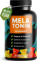 ProFuel Melatonin Gummies vegan und zuckerfrei mit 0,5 mg Melatonin 60 Stück – Bild 1 von 3