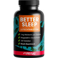 Produktbild von ProFuel Melatonin Lutschtabletten vegan und zuckerfrei 120 Stück