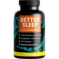 Produktbild von ProFuel Melatonin Lutschtabletten vegan und zuckerfrei 120 Stück