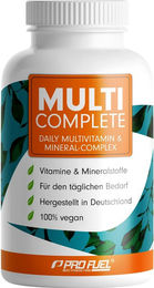 ProFuel Multi Complete Multivitamin und Mineral-Komplex Vegan 180 Kapseln – Bild 1 von 3