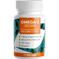Produktbild von ProFuel Omega-3 Vegan Kapseln hochdosiert