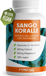 ProFuel SANGO Meereskoralle Kapseln mit Calcium und Magnesium 180 Kapseln – Bild 1 von 2