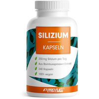 Produktbild von ProFuel Silizium hochdosiert vegan 240 Kapseln mit Bambussprossen-Extrakt
