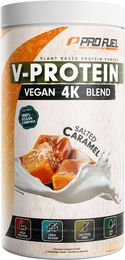 ProFuel V-PROTEIN 4K Vegan Mehrkomponenten Protein Pulver Karamell 750 g – Bild 1 von 3