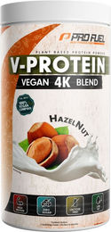 ProFuel V-PROTEIN 4K Vegan Proteinpulver Haselnuss Mehrkomponenten-Protein 750 g – Bild 1 von 3