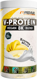 ProFuel V-PROTEIN 8K Vegan Mehrkomponenten Protein Pulver Banane 750 g – Bild 1 von 3