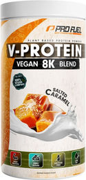 ProFuel V-PROTEIN 8K Vegan Mehrkomponenten Protein Pulver Karamell 750 g – Bild 1 von 3