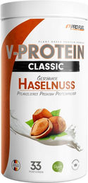 ProFuel V-PROTEIN Classic Haselnuss Vegan Proteinpulver mit Erbsenprotein – Bild 1 von 3