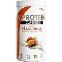 Produktbild von ProFuel V-PROTEIN Classic Haselnuss Vegan Proteinpulver mit Erbsenprotein