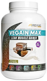 ProFuel VEGAIN MAX Weight Gainer Schokolade Pulver 3kg vegan laktosefrei und zuckerfrei – Bild 1 von 3