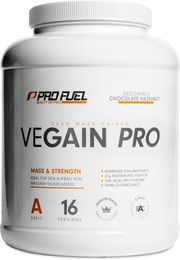ProFuel VEGAIN PRO Weight Gainer Mass Gainer Schokolade-Haselnuss 2,2kg Pulver vegan zuckerfrei – Bild 1 von 2