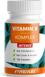 ProFuel Vitamin B Komplex Intense Tabletten Vegan 180 Stück – Bild 1 von 2