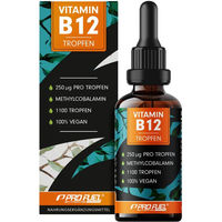 Produktbild von ProFuel Vitamin B12 Tropfen mit 500 µg Methylcobalamin vegan 50 ml