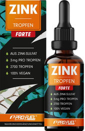 ProFuel Zink Tropfen FORTE vegan für Sportler 100ml – Bild 1 von 3