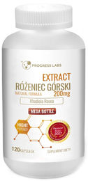 Progress Labs Rhodiola Rosea Extrakt 200 mg 120 Kapseln – Bild 1 von 1