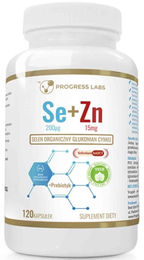 Progress Labs Selen und Zink Kapseln ohne Zusatzstoffe 120 Stück – Bild 1 von 1