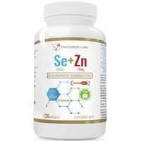 Produktbild von Progress Labs Selen und Zink Kapseln ohne Zusatzstoffe 120 Stück