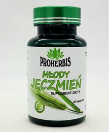 PROHERBIS Gerstengras Kapseln Vegan 400 mg 60 Stück – Bild 1 von 1