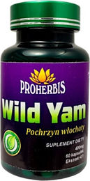 Proherbis Wild Yam Yamswurzel Kapseln vegan 60 Stück – Bild 1 von 1
