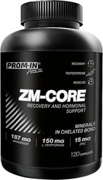 Prom-In ZM-Core Magnesium- und Zinkbisglycinat mit Vitamin B6 und L-Tryptophan 120 Kapseln – Bild 1 von 1