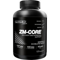 Produktbild von Prom-In ZM-Core Magnesium- und Zinkbisglycinat mit Vitamin B6 und L-Tryptophan 120 Kapseln