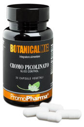 Promopharma Chrom Picolinat Glycine-Komplex pflanzliches Präparat 30 Kapseln – Bild 1 von 1