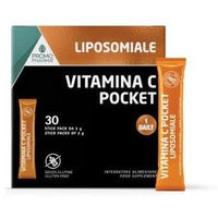 Produktbild von Promopharma Vitamina C Lipos Pocket Liposomales Vitamin C Glutenfrei 30 Sticks à 2 Gramm
