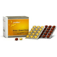 Produktbild von proSan Ginkgo + Omega-3 Forte Kapseln 120 Stück