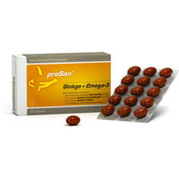 Produktbild von proSan Ginkgo und Omega-3 Kapseln 30 Stück
