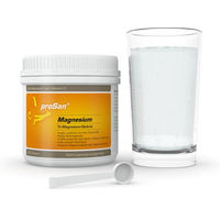 Produktbild von proSan Magnesium Citrat Pulver vegan ohne Zusatzstoffe für Sportler