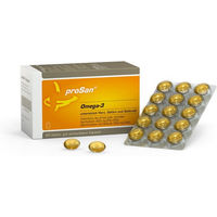 Produktbild von proSan Omega-3-Fettsäuren Fischöl Kapseln für Erwachsene 60 Stück 41 g