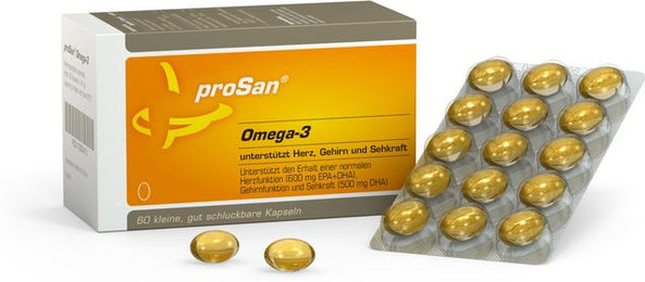 proSan Omega-3 Kapseln 60 Stück – Bild 1 von 2