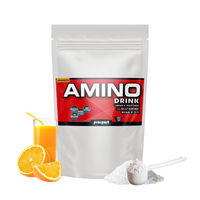 Produktbild von Prosport Amino Drink Orange Pulver mit Whey Protein Isolat, Hydrolysat und BCAA 500g