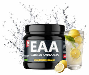 Prosport EAA Pulver Citro-Mix 450g – Essentielle Aminosäuren und BCAA 2:1:1 – Vegan, Zuckerfrei, Glutenfrei – Bild 1 von 4