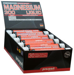 Prosport Magnesium Citrat Bio Trinkampullen für Sportler 30x25ml mit 300mg Magnesium pro Portion – Bild 1 von 5