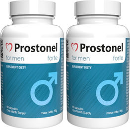 Prostonel Forte Kapseln mit L-Arginin, Zink, Selen, Maca und Ginseng, 120 Kapseln, vegan und pflanzlich – Bild 1 von 2