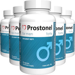 Prostonel Forte Kapseln mit L-Arginin, Zink, Selen, Maca und Ginseng vegan 300 Stück – Bild 1 von 3