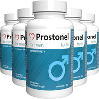 Produktbild von Prostonel Forte Kapseln mit L-Arginin, Zink, Selen, Maca und Ginseng vegan 300 Stück