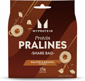 Protein Pralines Share Bag Dragees Gesalzenes Karamell zuckerfrei – Bild 1 von 1