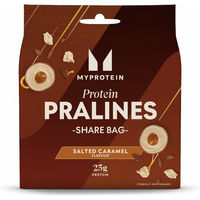 Produktbild von Protein Pralines Share Bag Dragees Gesalzenes Karamell zuckerfrei