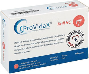 Providax Krill Öl Weichkapseln glutenfrei und laktosefrei 60 Stück – Bild 1 von 1