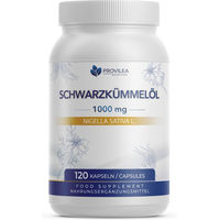Produktbild von Provilea Schwarzkümmelöl Kapseln vegan ohne Gelatine 120 Stück