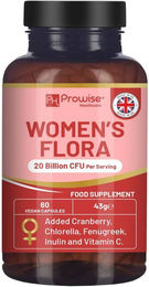 Prowise Healthcare Frauen Flora 20 Milliarden KBE Vegan Kapseln – Bild 1 von 1