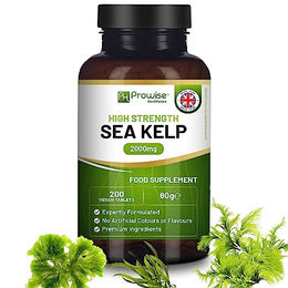 Prowise Healthcare Kelp Braunalge 2000 mg Tabletten vegan glutenfrei laktosefrei – Bild 1 von 6