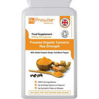 Produktbild von Prowise Healthcare Kurkuma Curcumin Ingwer mit schwarzem Pfeffer Kapseln 120 Stück laktosefrei glutenfrei ohne Zusatzstoffe